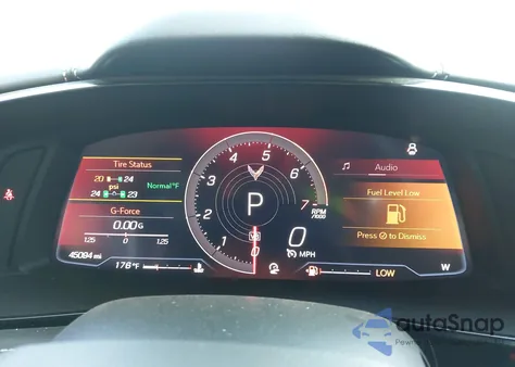 2020 Chevrolet Corvette Stingray Rwd 1Lt из США, поврежденный, VIN 1G1Y62D43L5116545